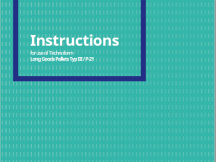 Instructions for use of Technoform Long Goods Pallets Typ III/P-21